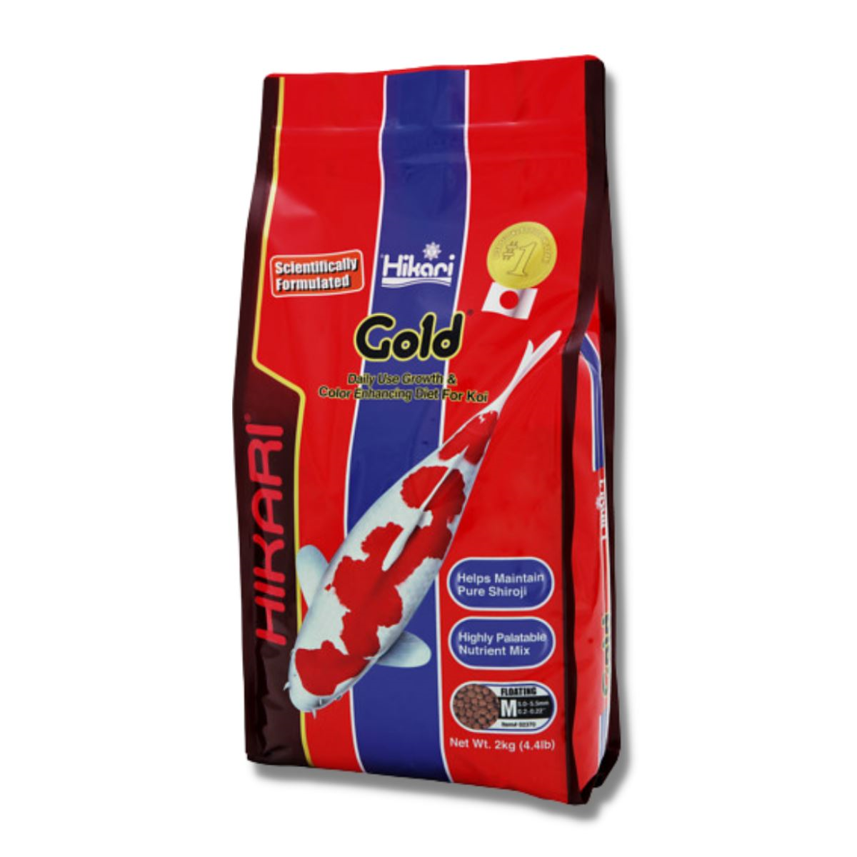 Hikari Gold Koivoer - Medium korrel - Drijvend - 2 kg