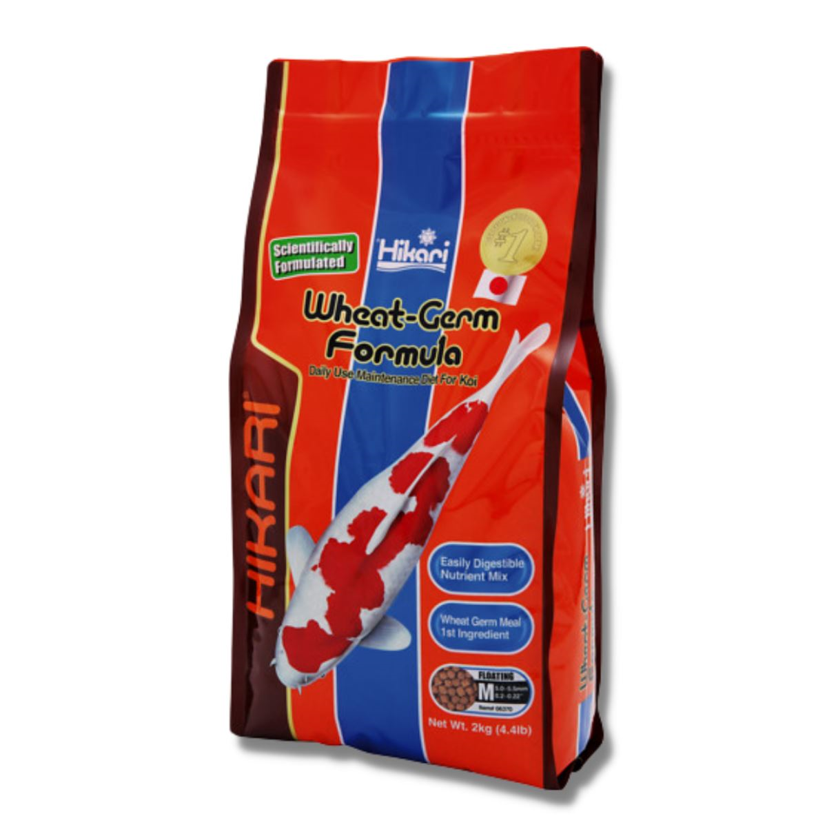 Hikari Wheat-Germ Koivoer - Medium korrel - Drijvend - 2 kg