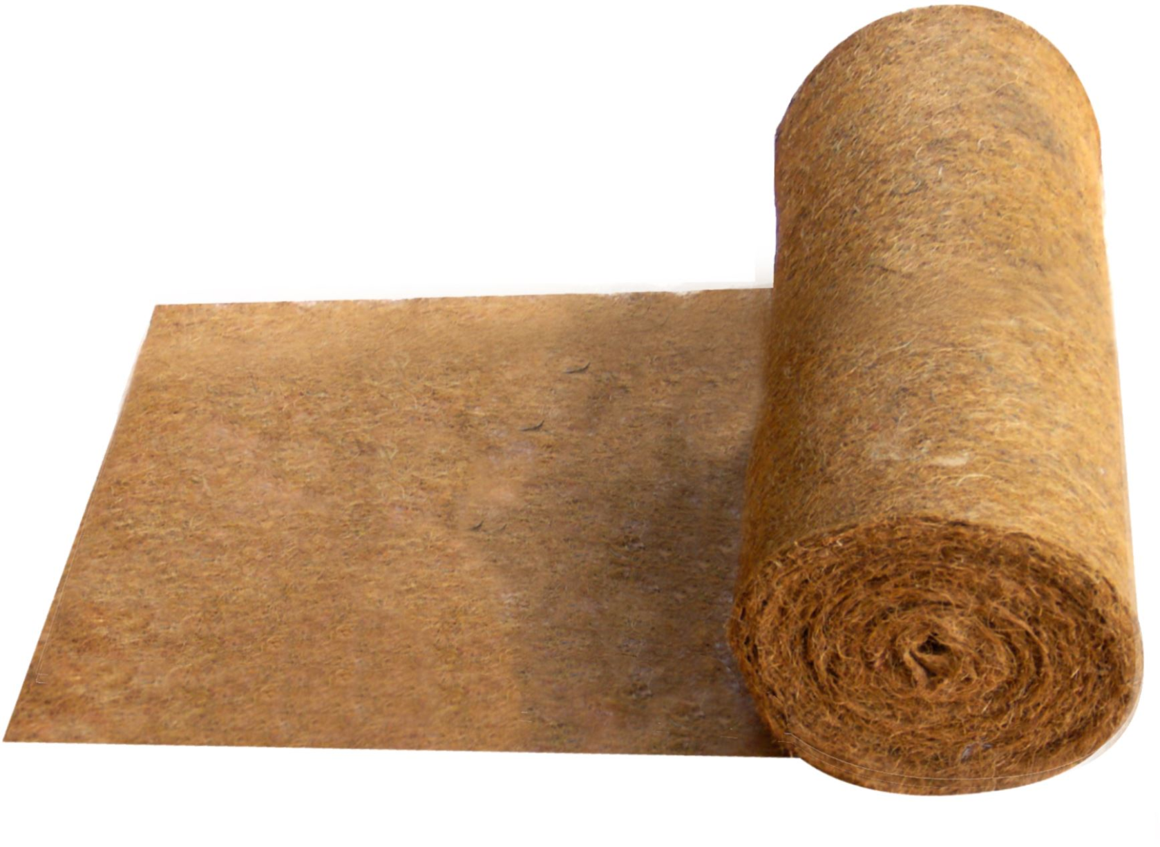 Nature Kokosmat (700g/m²) - per lopende meter - 0,6m breed - naturel afbeelding