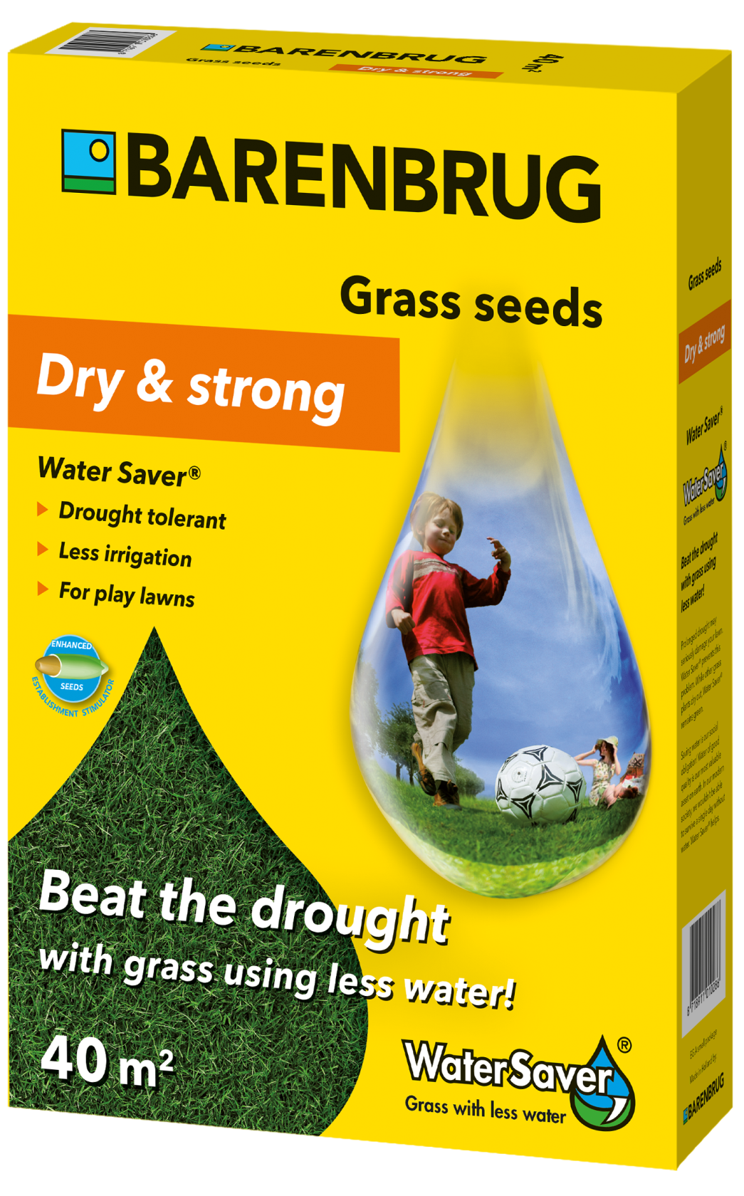 Barenbrug graszaad 1kg tot 40m² - Water Saver - water besparen afbeelding