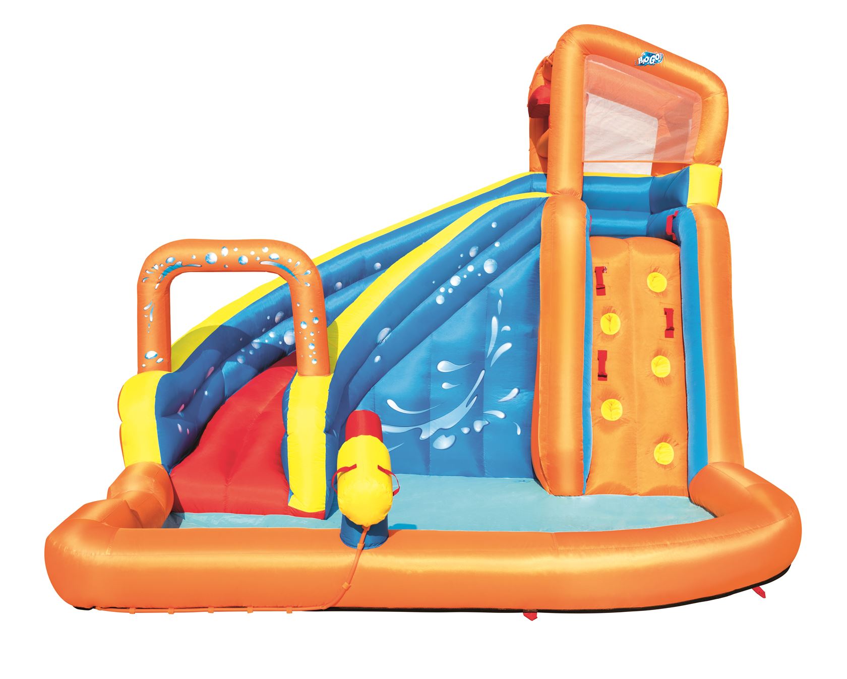 Bestway opblaasbaar waterpark H2OGO! Turbo Splash - L365 x B320 x H270 cm