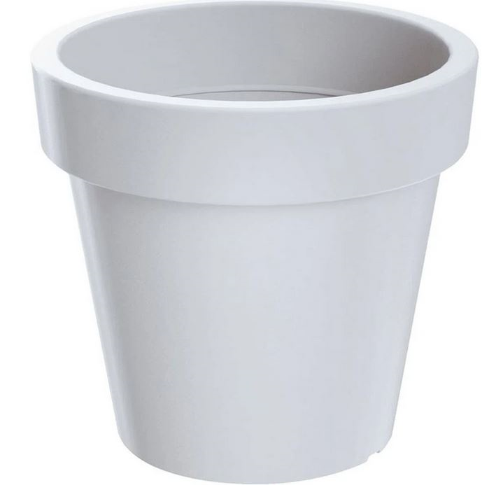 Prosperplast Lofly Bloempot -Ø 47,6 cm - Wit - Grote maat afbeelding