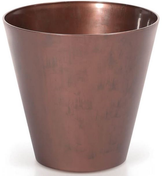 Prosperplast Tubus Corten - Bloempot - Corten Staal look - Tijdloos Design - 40 x 37 cm afbeelding