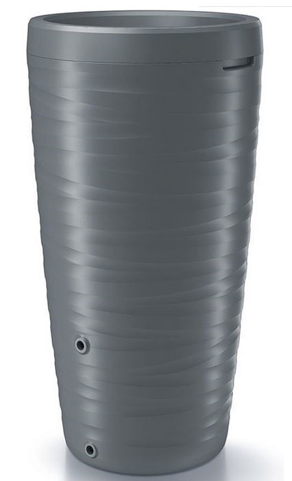Waterform Maze - Regenton - Grijs - 240L - 114 cm Hoog - Met Plantenbak - 2-in-1 Systeem afbeelding