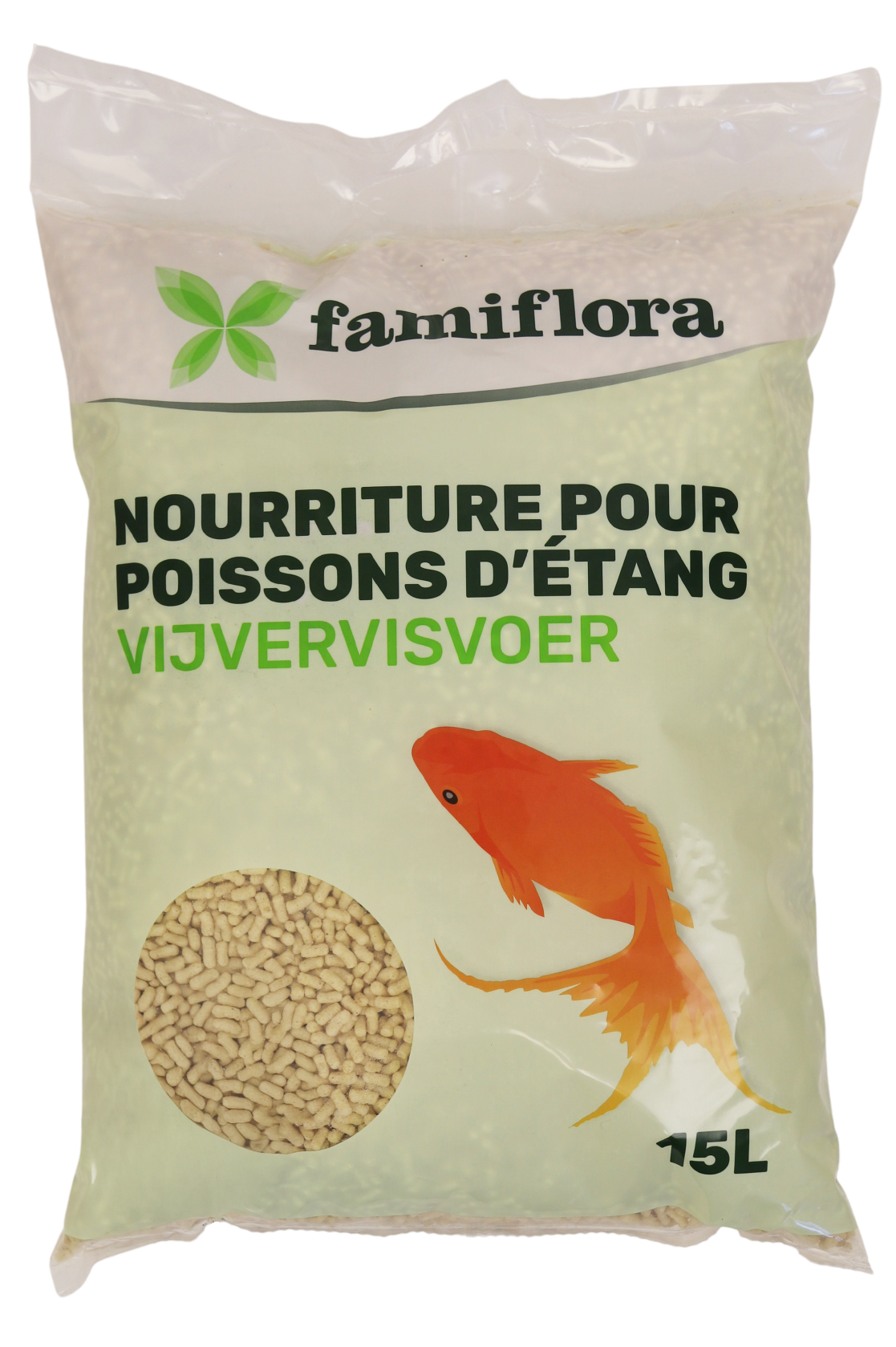 Famiflora Premium Pond Sticks vissenvoer 15L / 2.5KG– Visvoer voor koi en siervissen afbeelding