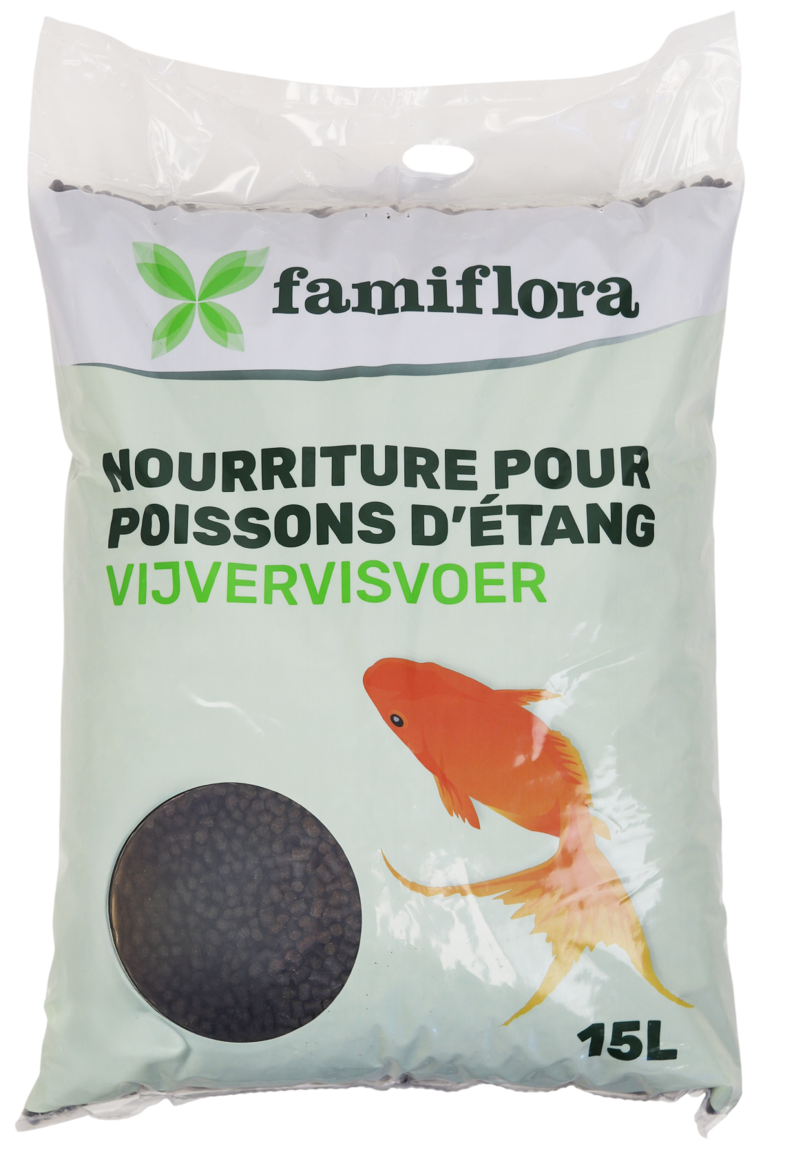 Famiflora Premium Select Steurvoer 15L– 6 mm zinkende korrel – Hoog eiwit&verteerbaar– Voor sterke en gezonde steuren afbeelding