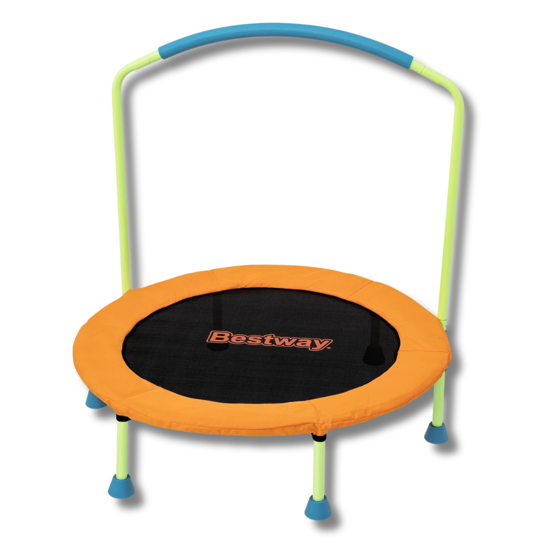 Bestway trampoline WonderJump - Diameter 91 cm - rond - oranje
