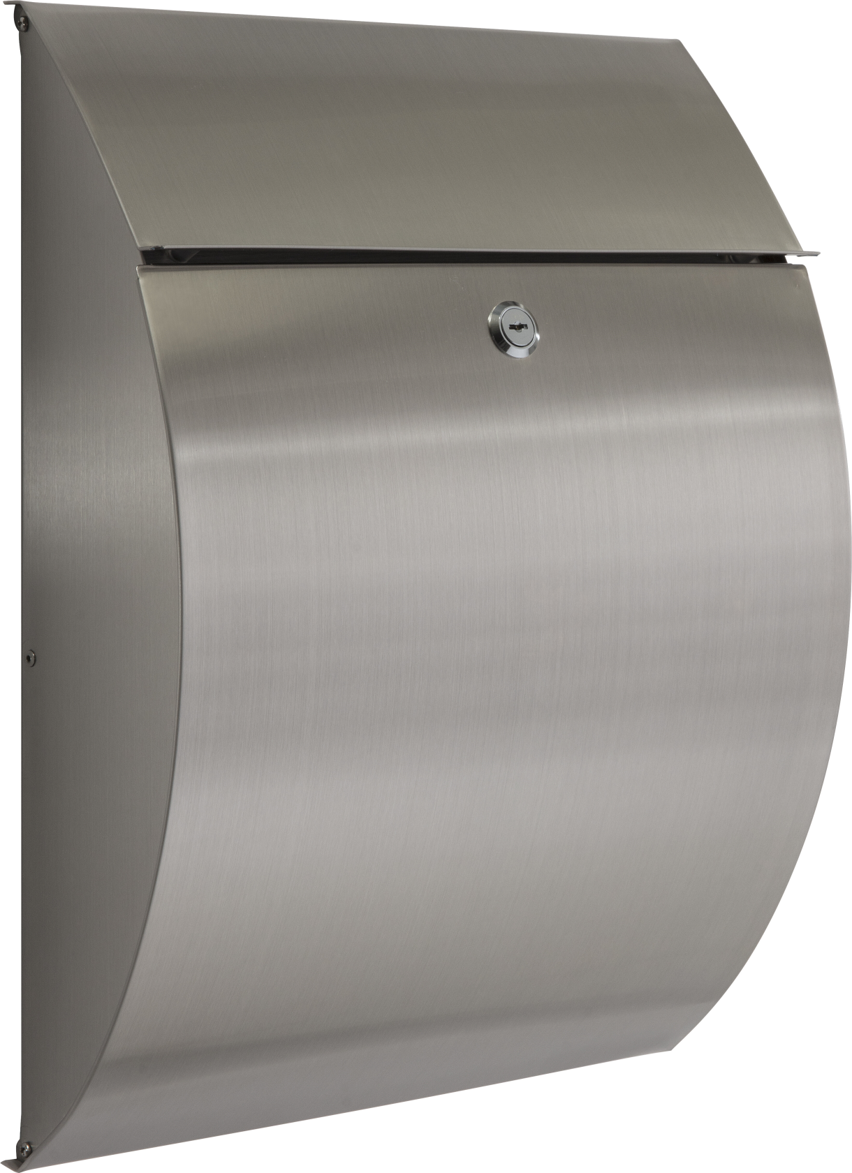 Practo Garden las vegas inox - Brievenbus in inox - 12x33x45cm afbeelding