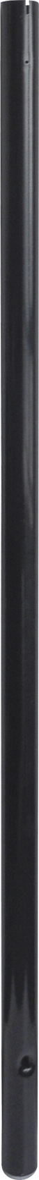 Practo Garden brievenbuspaal enkel zwart zwart - In gelakt staal - 4,5x4,5x150cm afbeelding