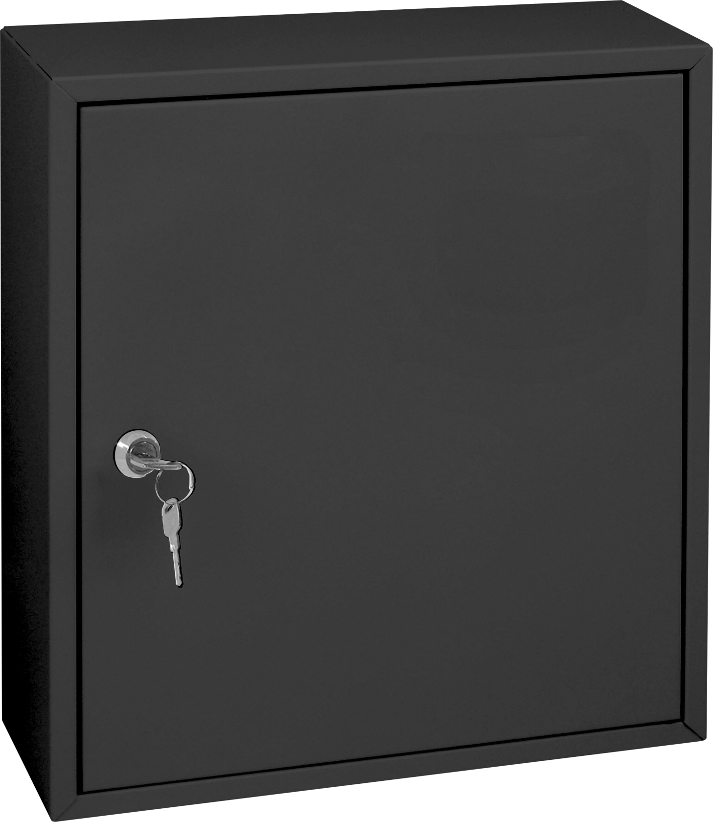 Practo Garden brievenbus deurmodel - zwart - 31x11x36cm afbeelding