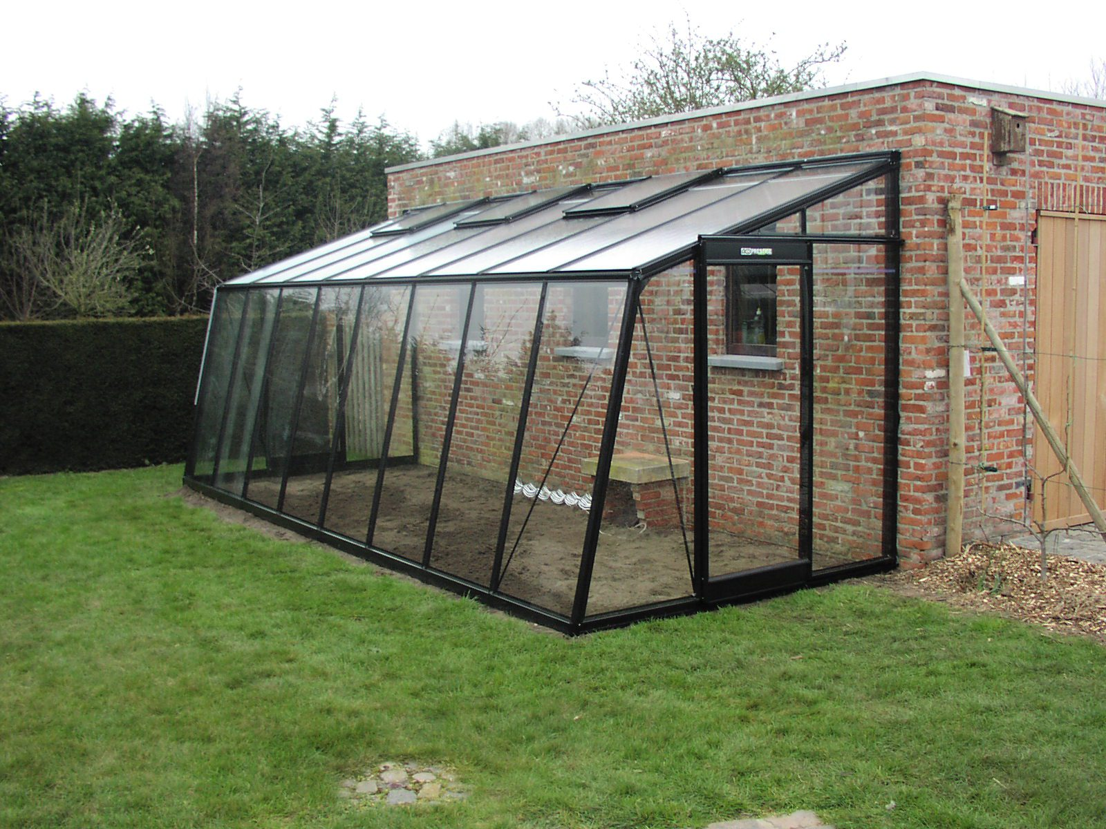 ACD Prestige MS208 serre - 2,28m x 5,93m - Zwart afbeelding