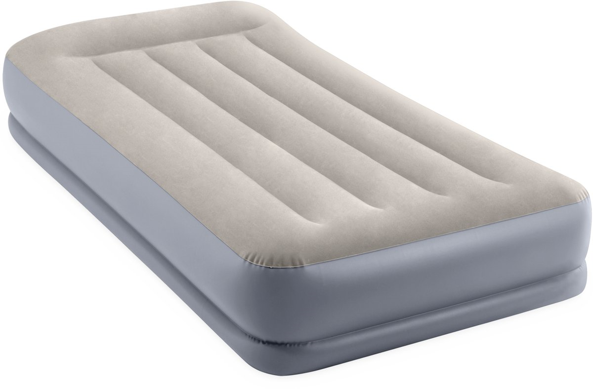 Intex Pillow Rest Mid-Rise - Luchtbed - Met ingebouwde pomp - 1 persoons afbeelding