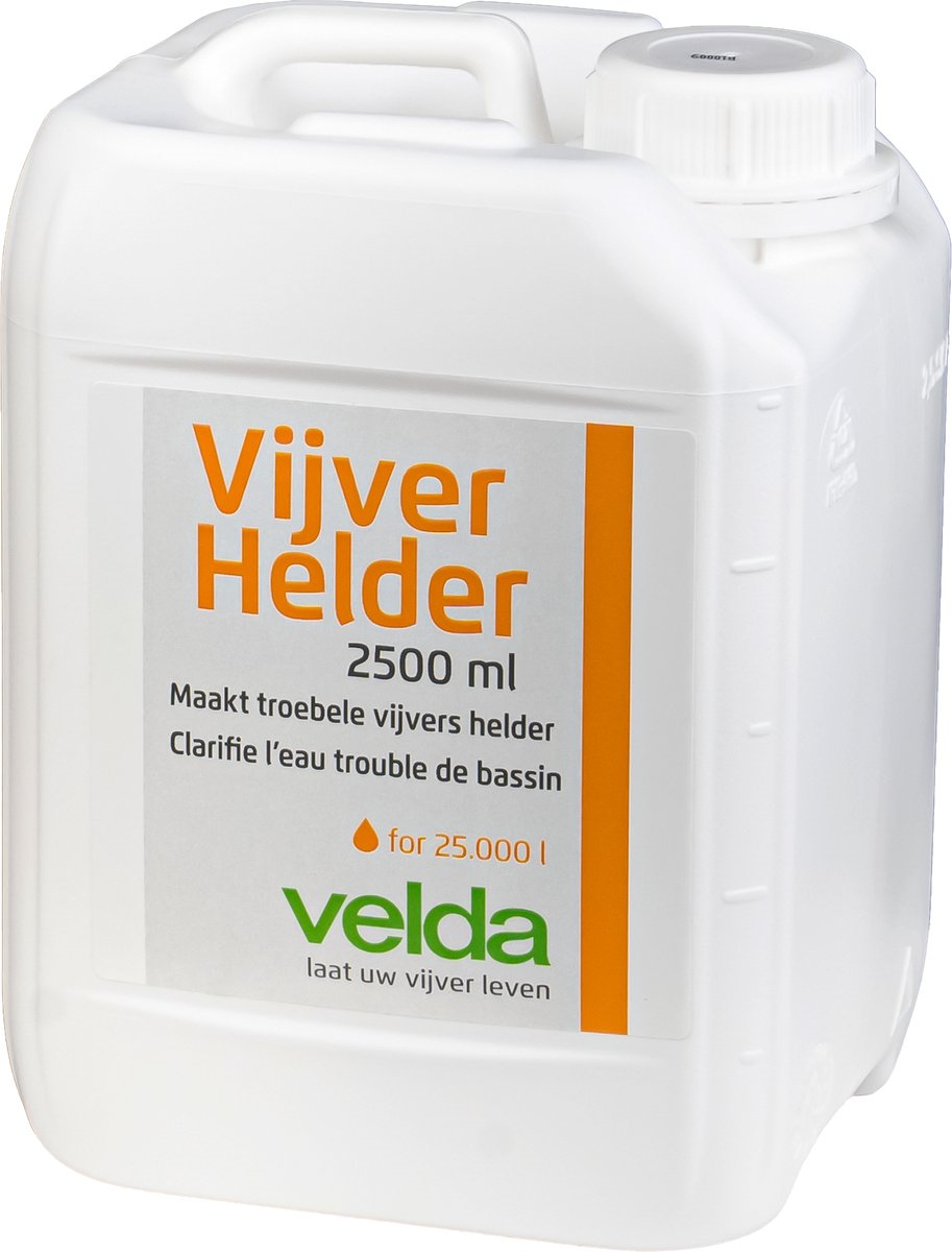 Velda Vijverhelder 2500 ml - Voor 25.000 Liter Vijverwater - Helder&Troebelvrij afbeelding