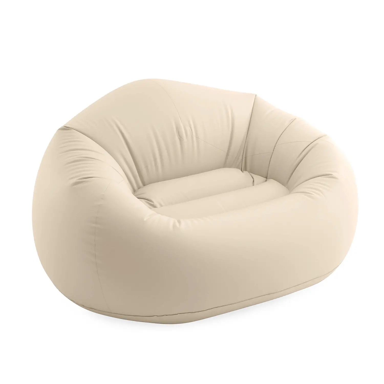 Intex Beanless Bag Chair 137x127x74 cm - Opblaasbare Loungestoel - Mat Design - Voor Binnengebruik afbeelding
