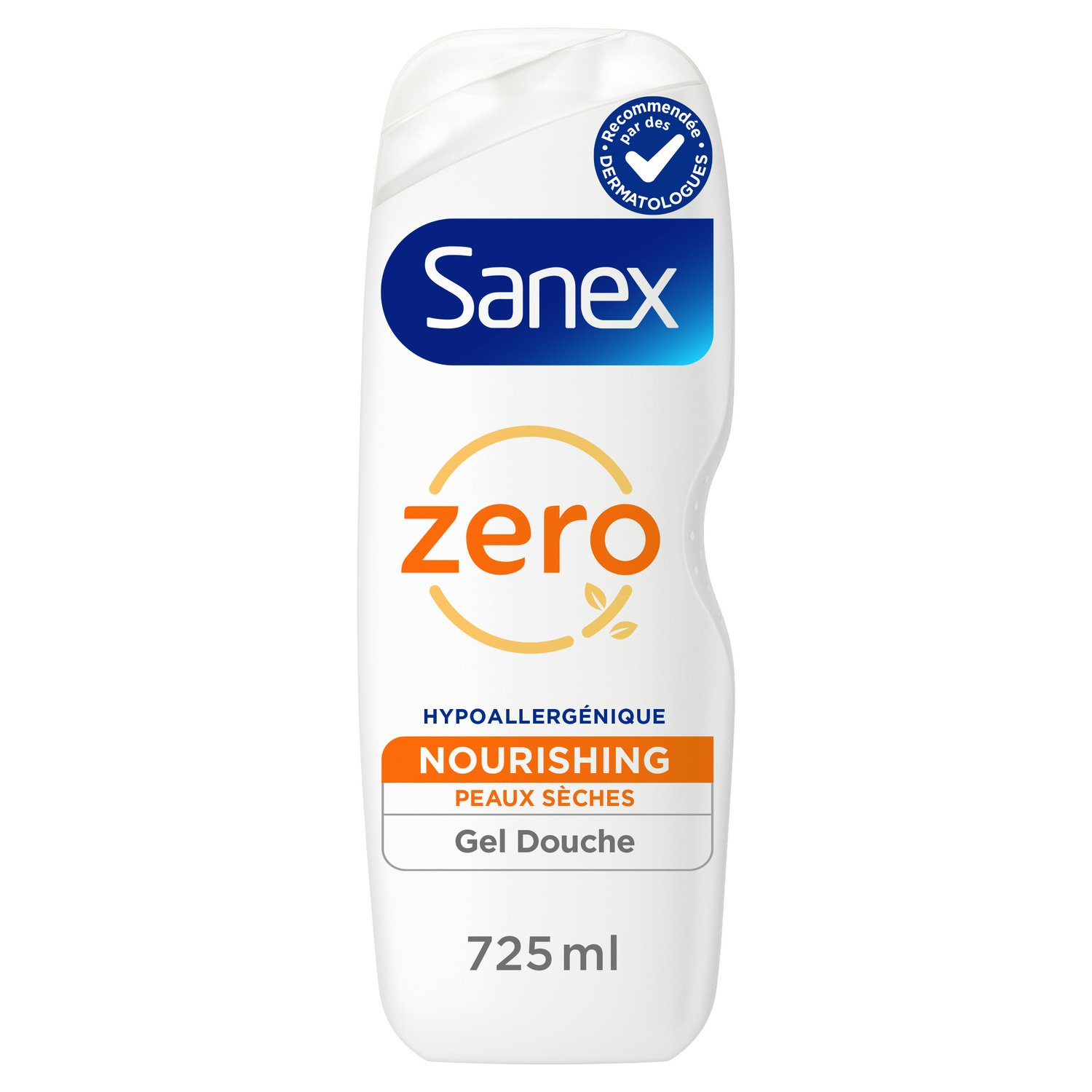 Sanex Zero% Nourishing douchegel - Douchegel voor een droge huid - 725ML