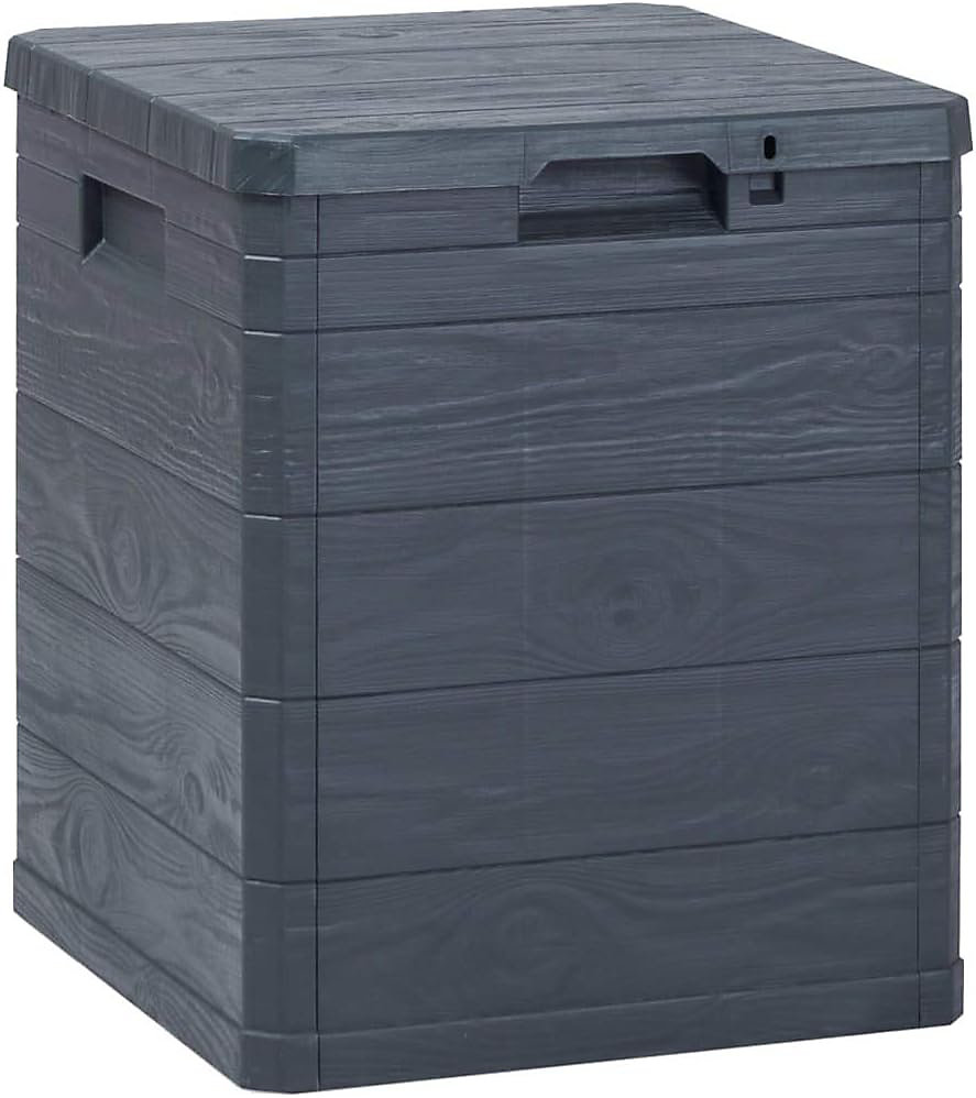 Toomax Woody's Compact Box - 90L - Donker Antraciet - Binnenmaat 37 x 35,5 x 47 cm - Buitenmaat 42 x 50 x 44 cm