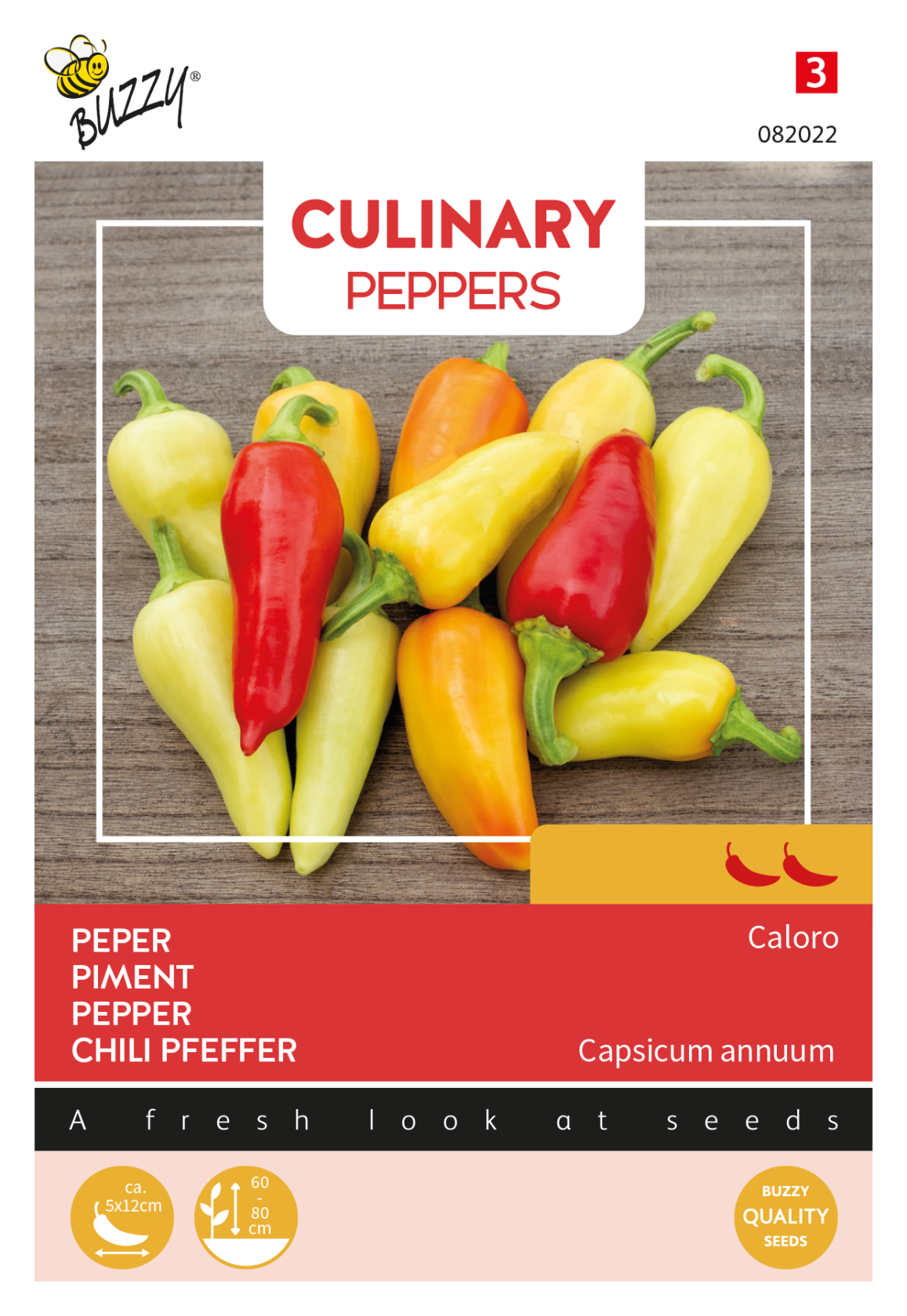 Buzzy® Culinary Peppers Caloro afbeelding