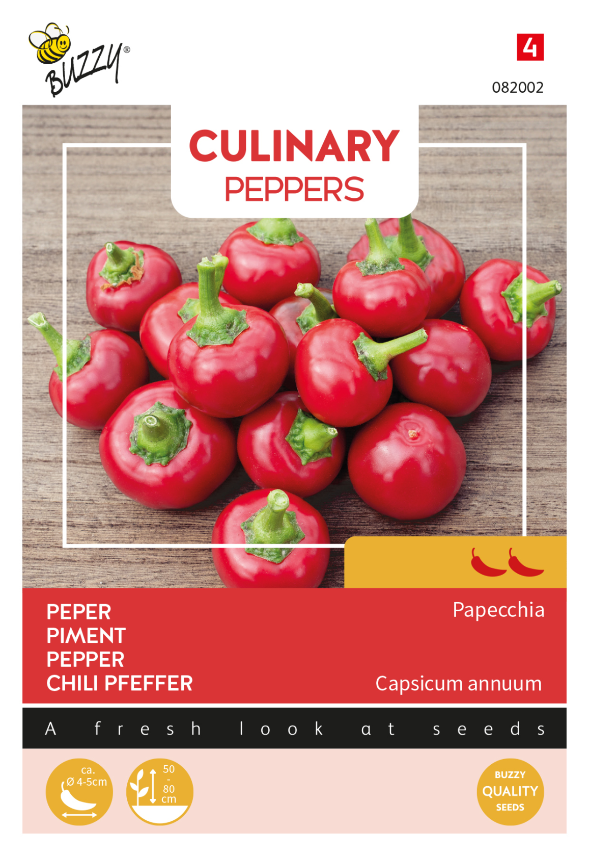 Buzzy® Culinary Peppers Pappecchia afbeelding