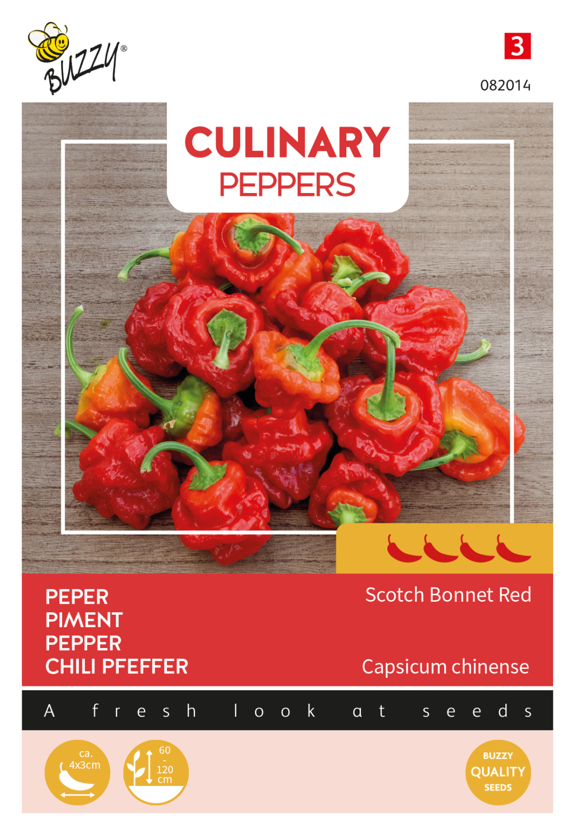 Buzzy® Culinary Peppers Scotch bonnet afbeelding