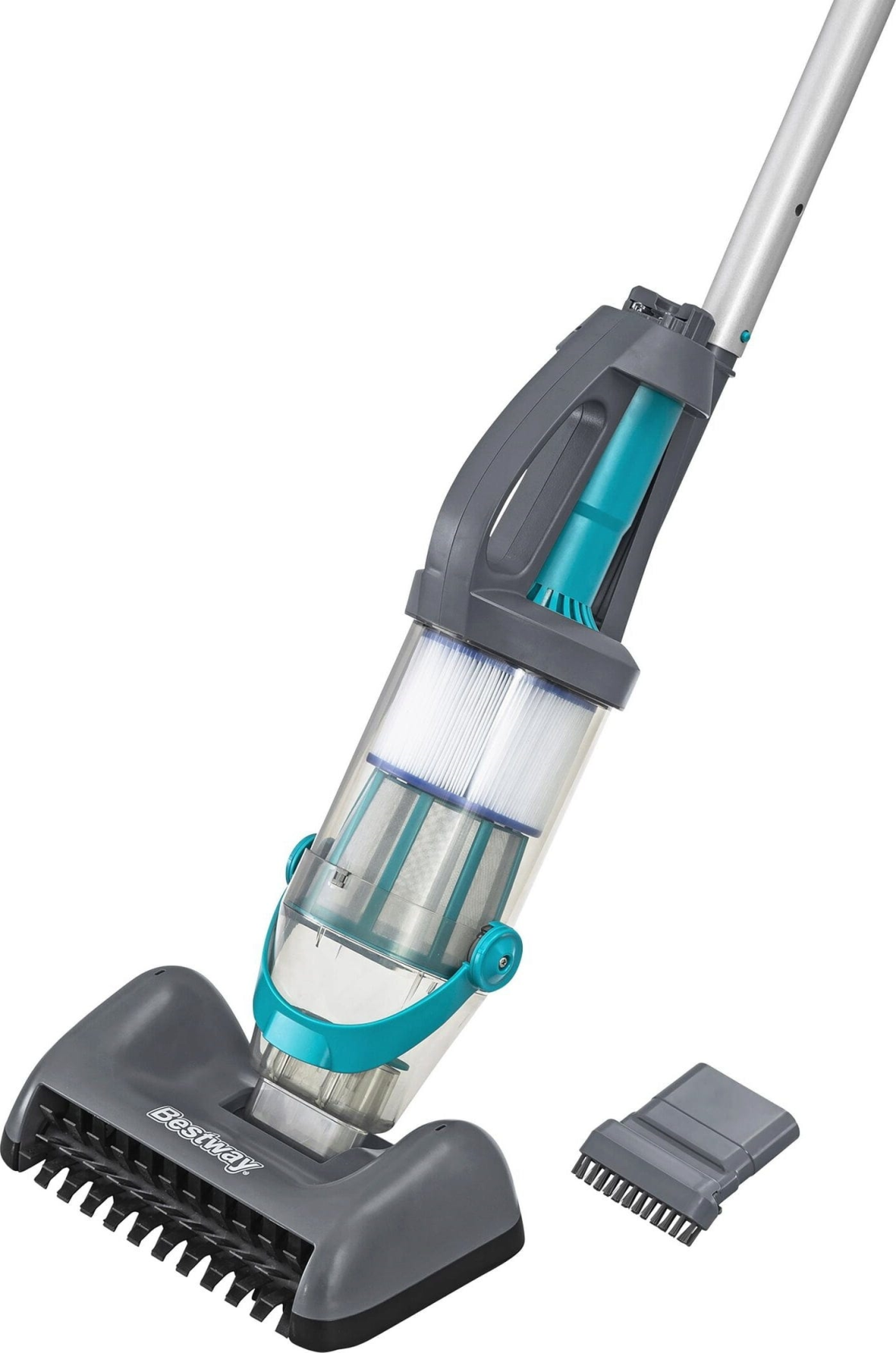 Bestway AquaGrip Zwembadstofzuiger - Oplaadbaar - Met Steel afbeelding
