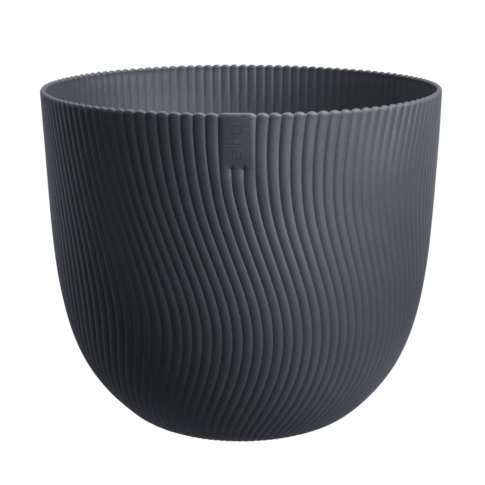 Bloempot sereh round 25cm - antraciet afbeelding