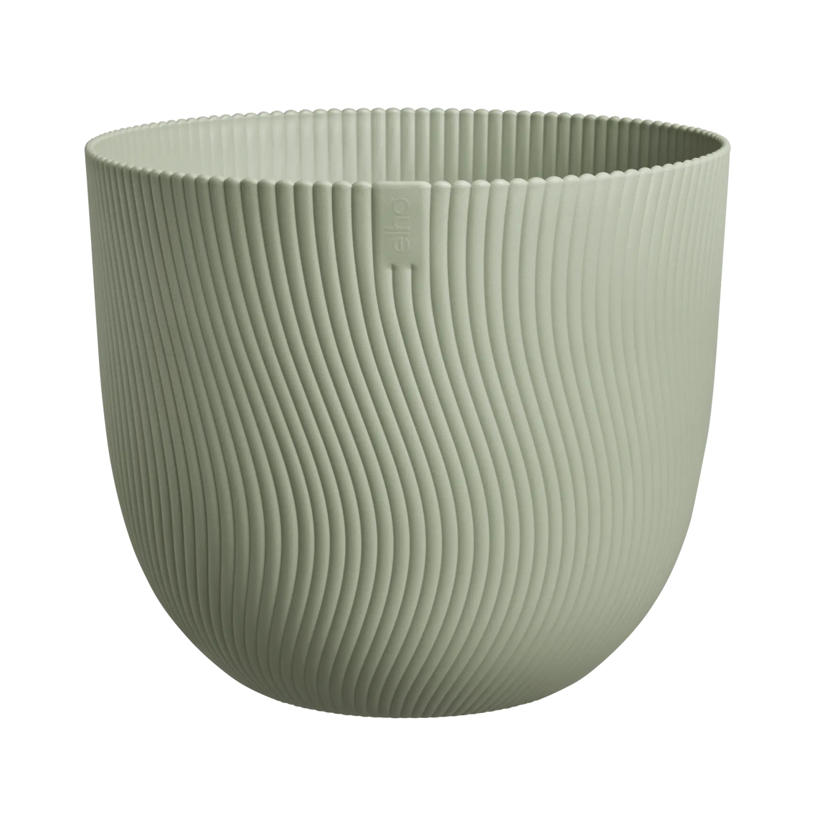 Bloempot sereh round 25cm - scandinavisch groen afbeelding