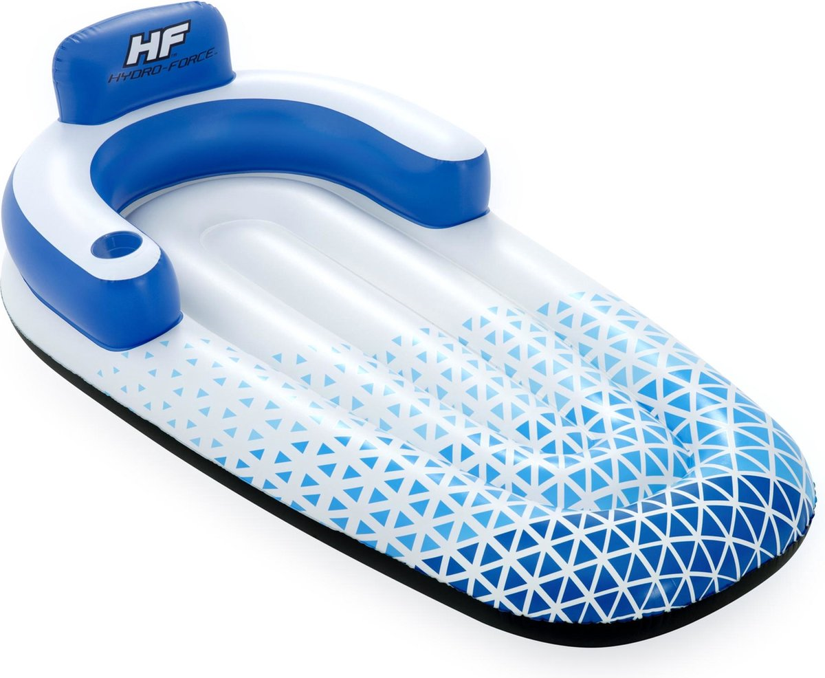 Hydro Force 1.91m x 1.07m Indigo Wave Lounge afbeelding