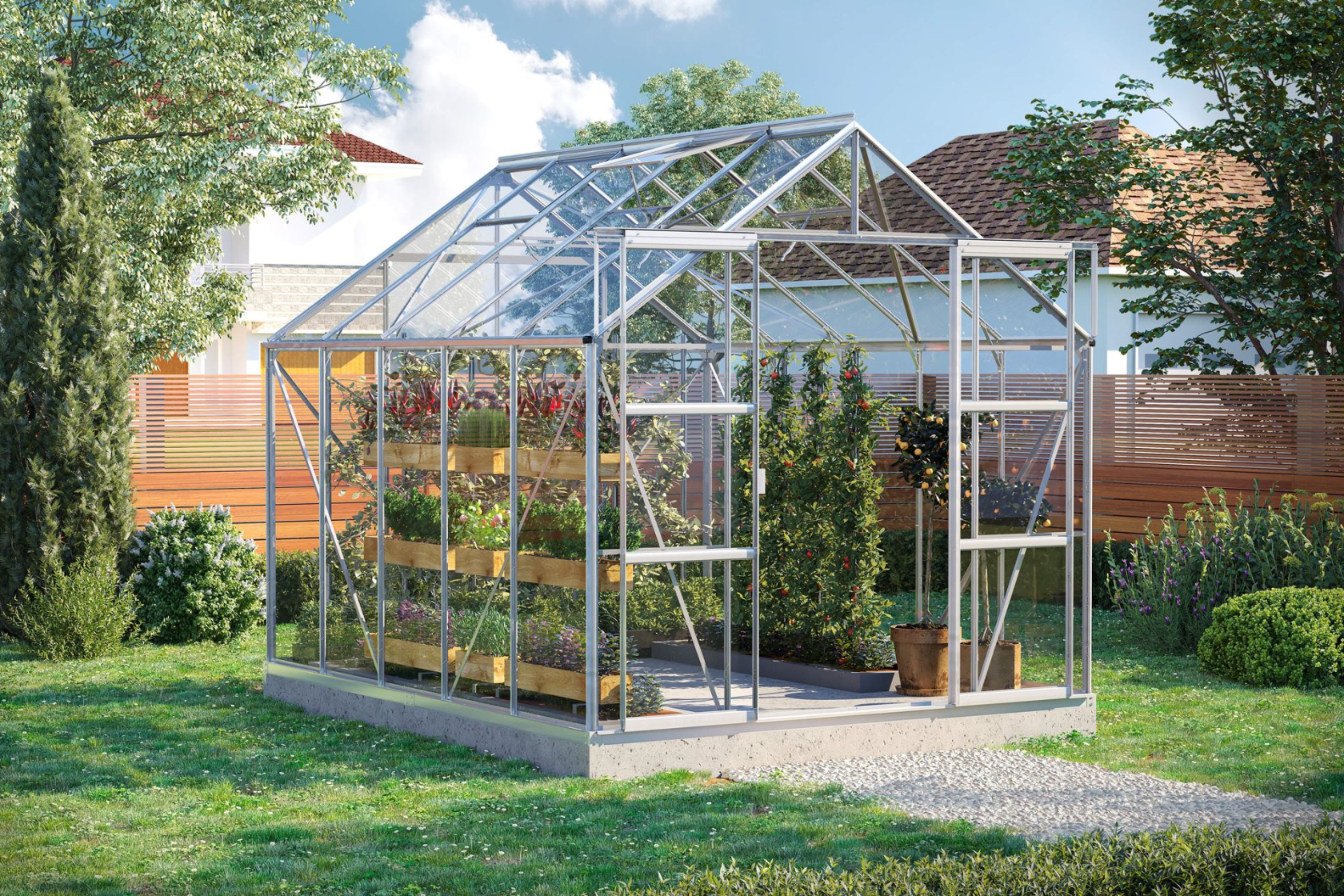 Vitavia Uranus serre - 8,3m² - Aluminium