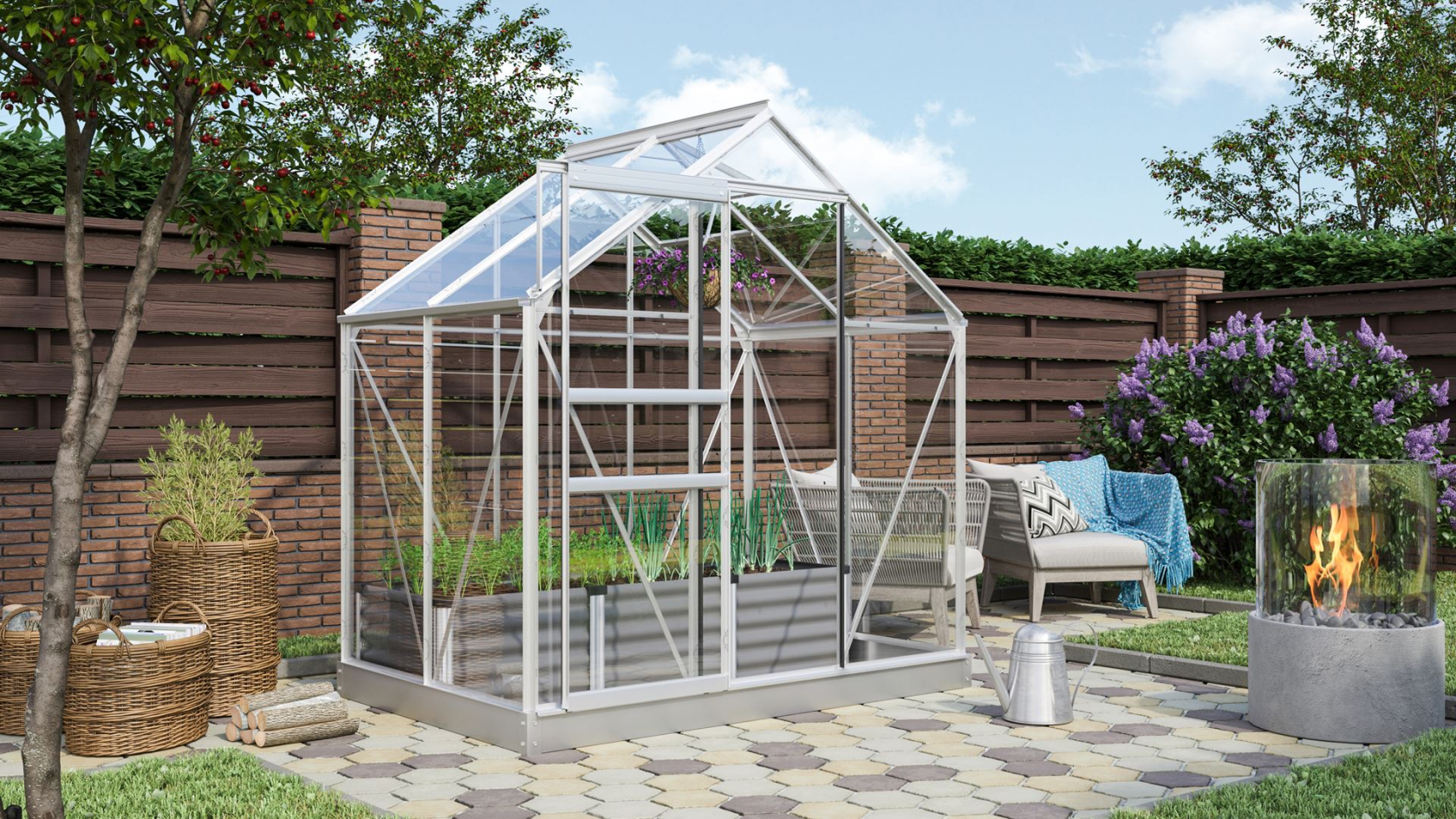 Vitavia Venus serre - 2,5m² - Aluminium