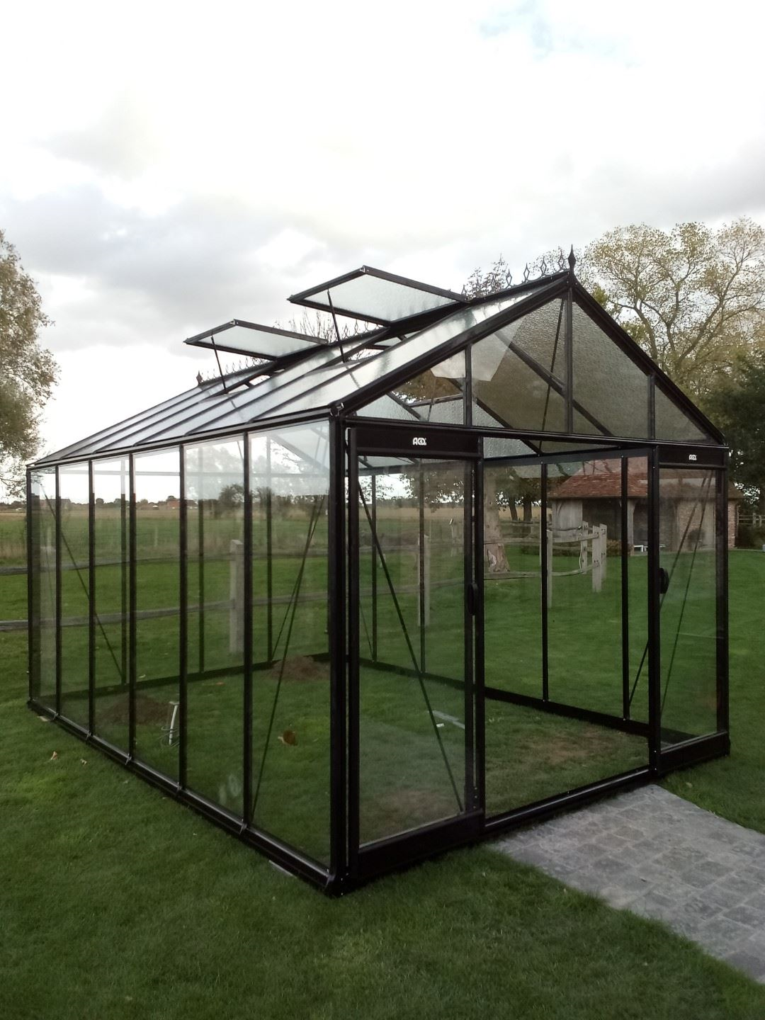 ACD Prestige R306XH serre - 3.06 x 4.45m - Blackline
