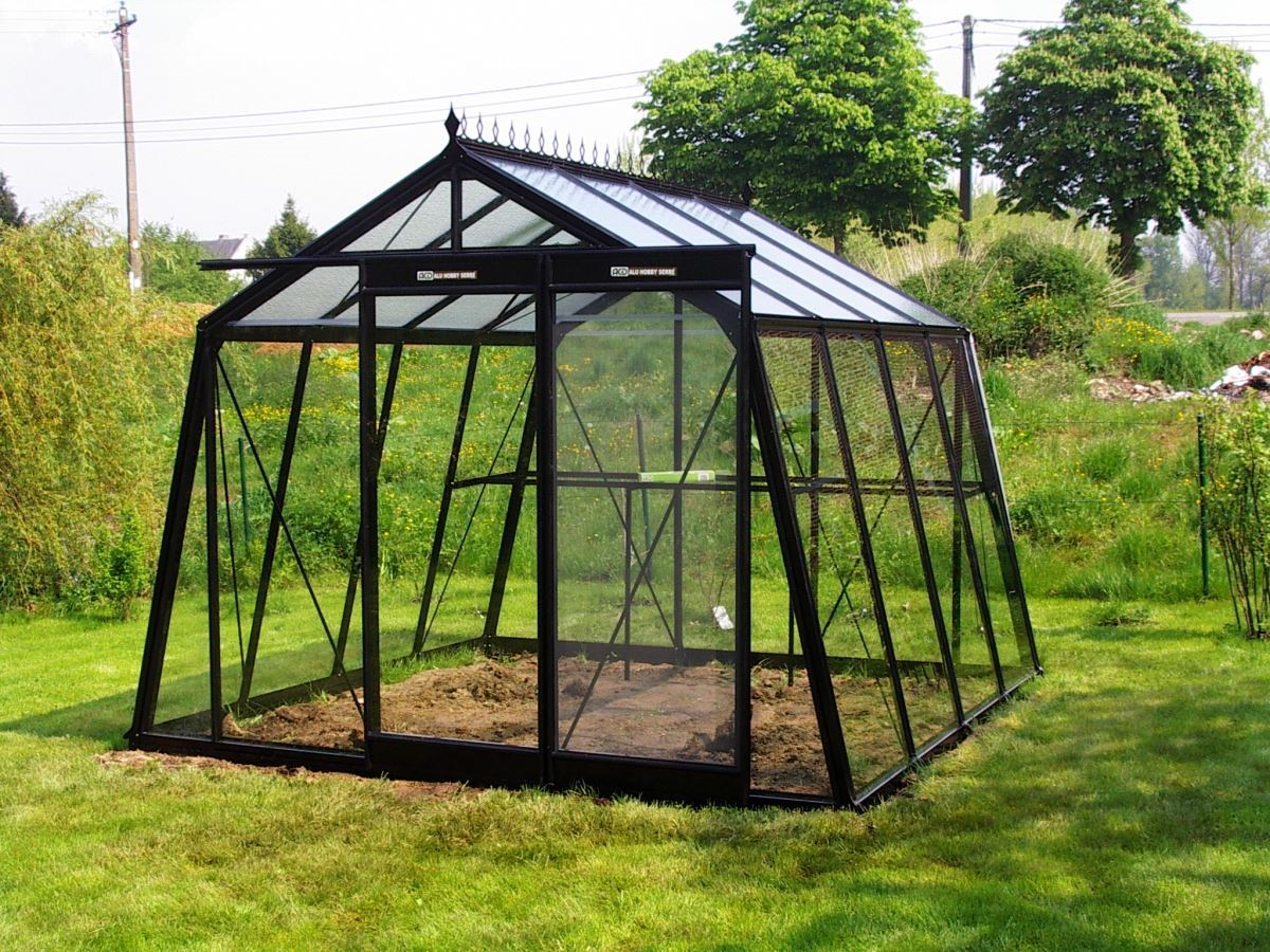ACD Prestige S104 serre - 3,06 x 2,98m - Blackline