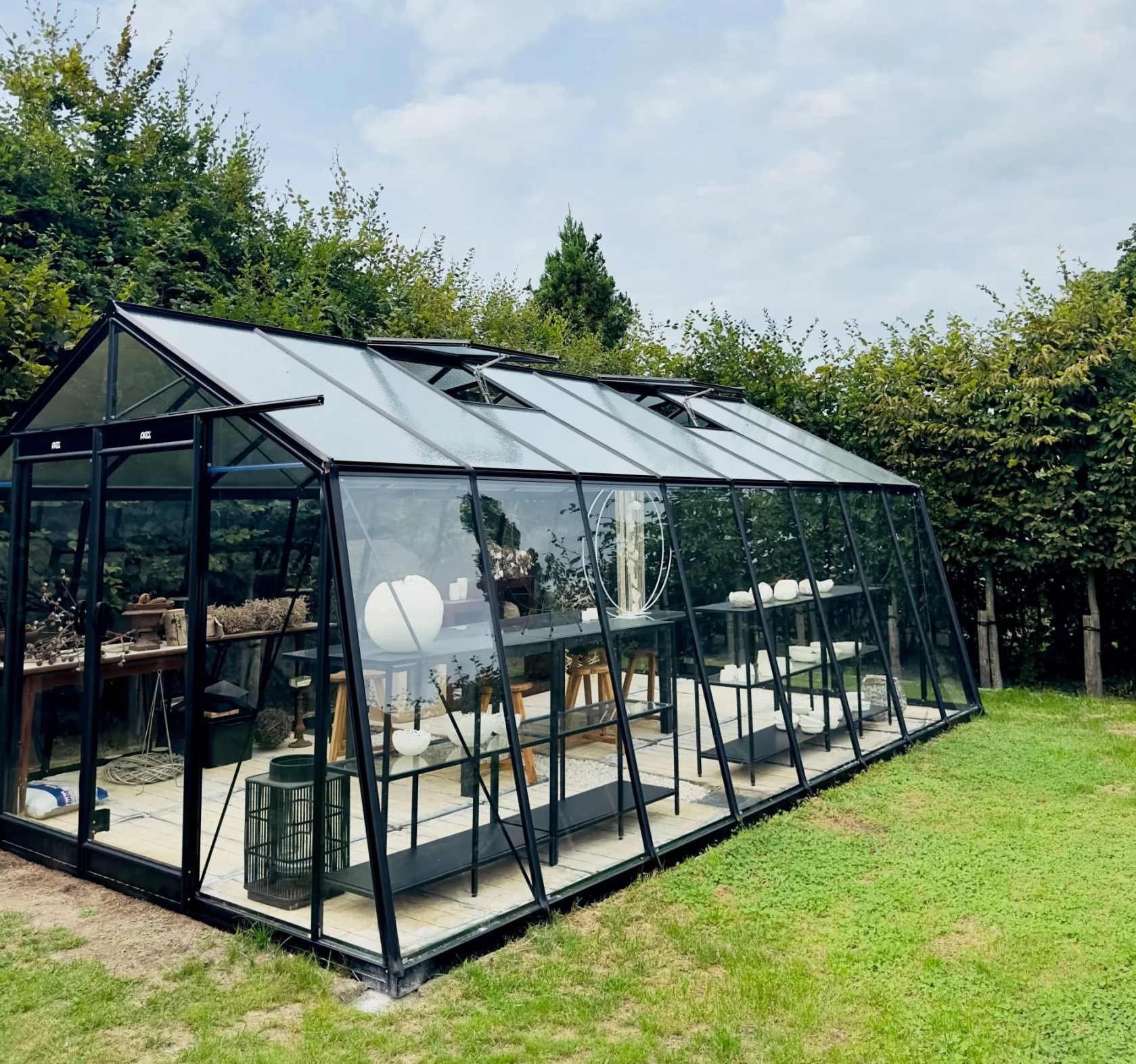 ACD Prestige S208 serre - 3.80 x 5.93m - Blackline