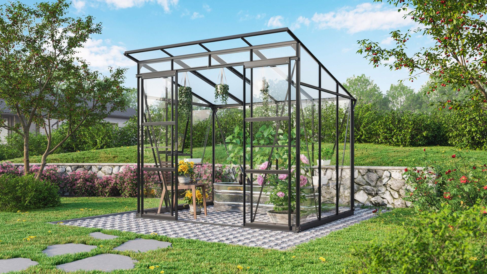 Vitavia Playa serre - 5,9m² - Zwart