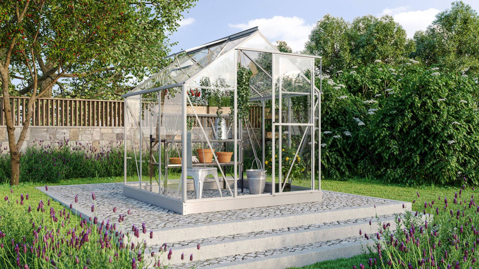 Vitavia Triton serre - 3,8m² - Aluminium