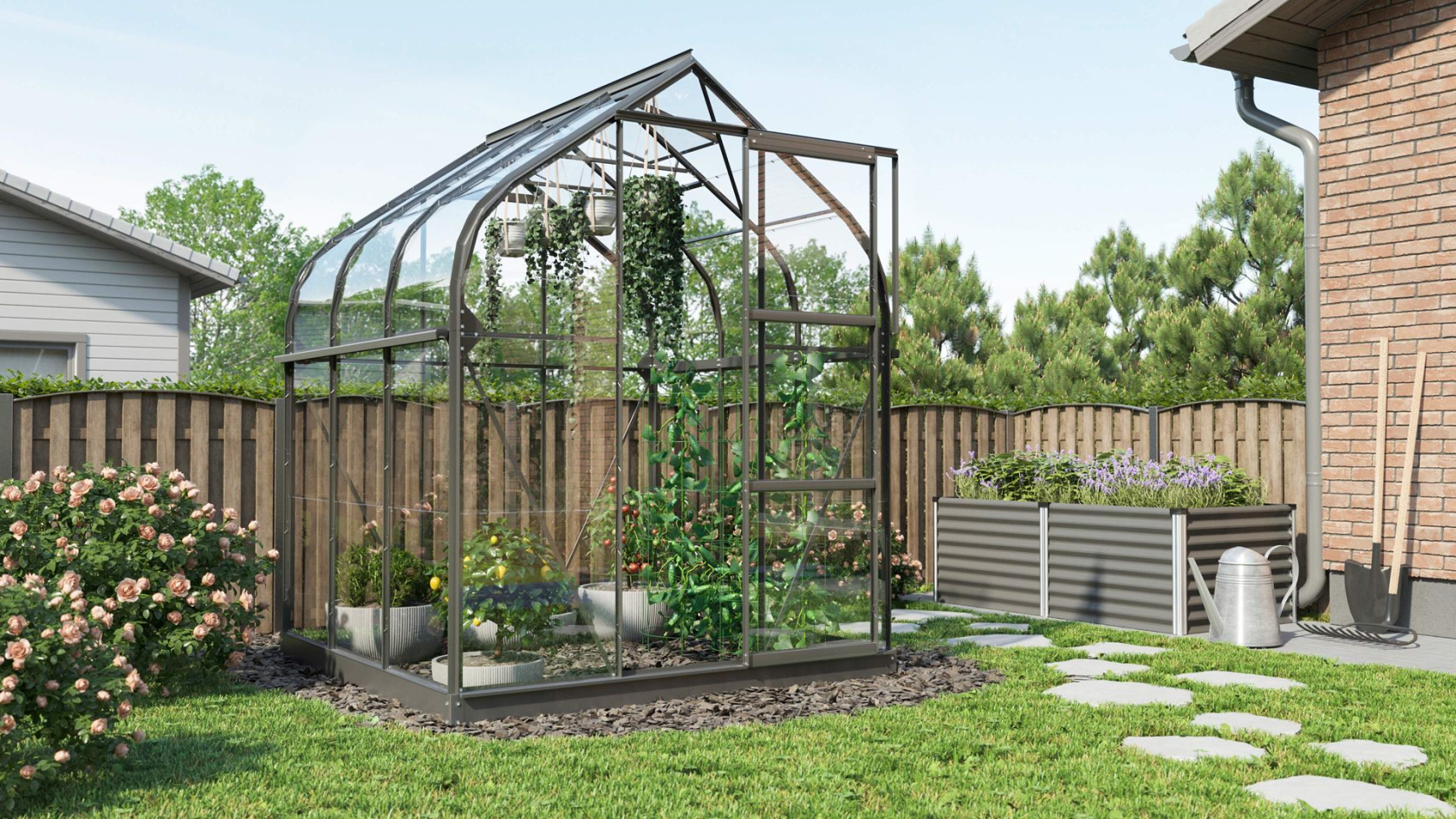 Vitavia Orion serre - 3,8m² - Zwart