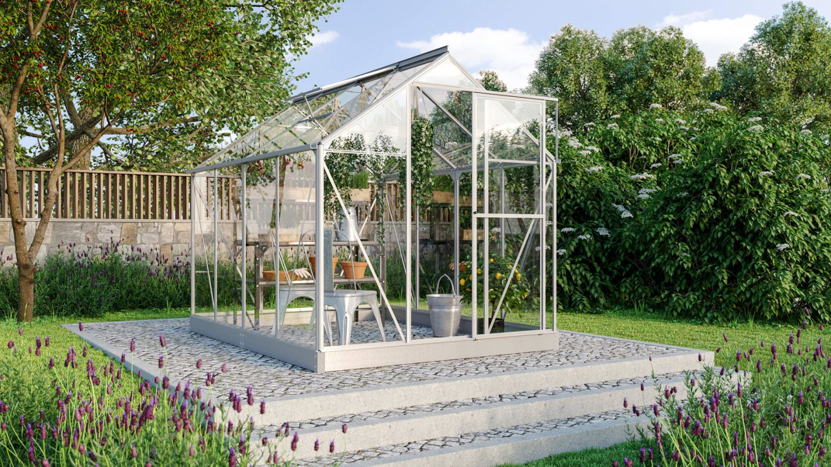 Vitavia Triton serre - 5m² - Aluminium