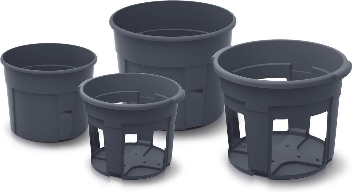 Prosperplast WS3 Vierkant Irrigatiesysteem - Zwart - Voor maat 300 afbeelding