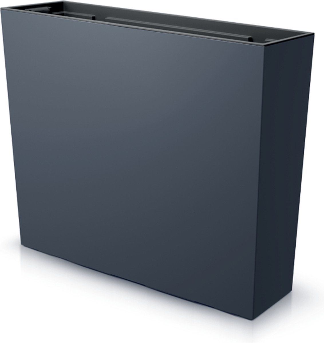 Prosperplast URBI CASE TOWER Bloempot - 77x23,5x68,6 cm - Antraciet afbeelding