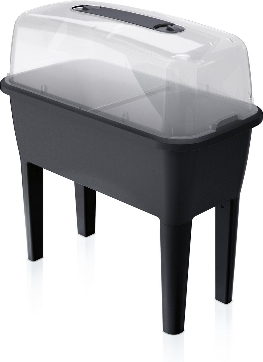 Prosperplast Respana Kweektafel - Antraciet - 77 cm - Met Deksel afbeelding