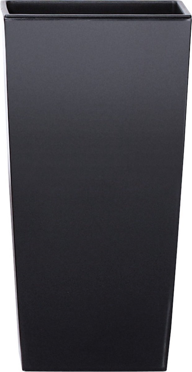 Prosperplast Gracia Square Bloempot - 39 cm - Antraciet - Op poten afbeelding