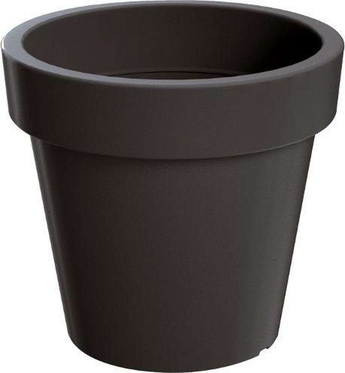 Prosperplast Lofly Bloempot - Ø 47,6 cm - Antraciet - Grote maat