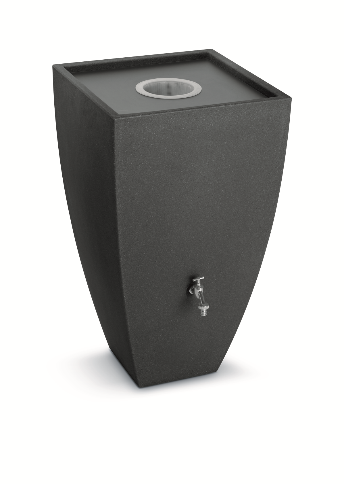 Prosperplast Modena Regenwatertank - Antraciet (Dark Stone) - 57,5 x 120 cm - 200 Liter