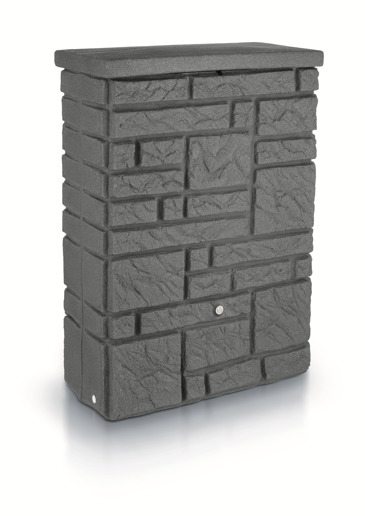 Prosperplast Maurano Regenton - 300 Liter - Dark Stone - Muurmodel