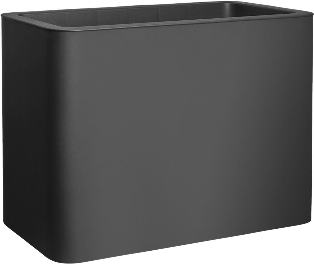 Florus Jive Terras Hoog 80cm Plantenbak - L39 x W78 x H60.2 cm - Antraciet - Scheidingswand afbeelding