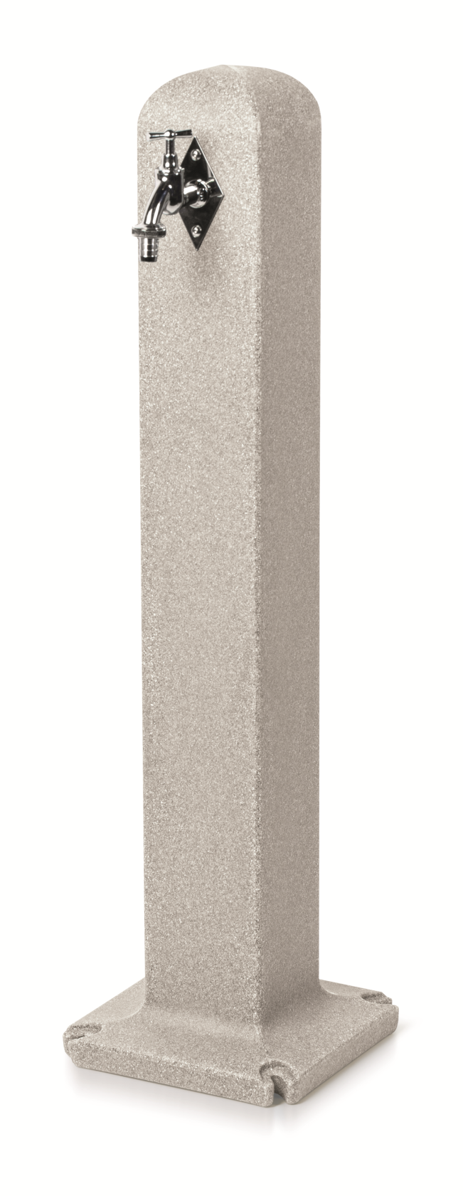 Prosperplast Waterpunt Poller - Grijs - 90 cm - Steen Look afbeelding