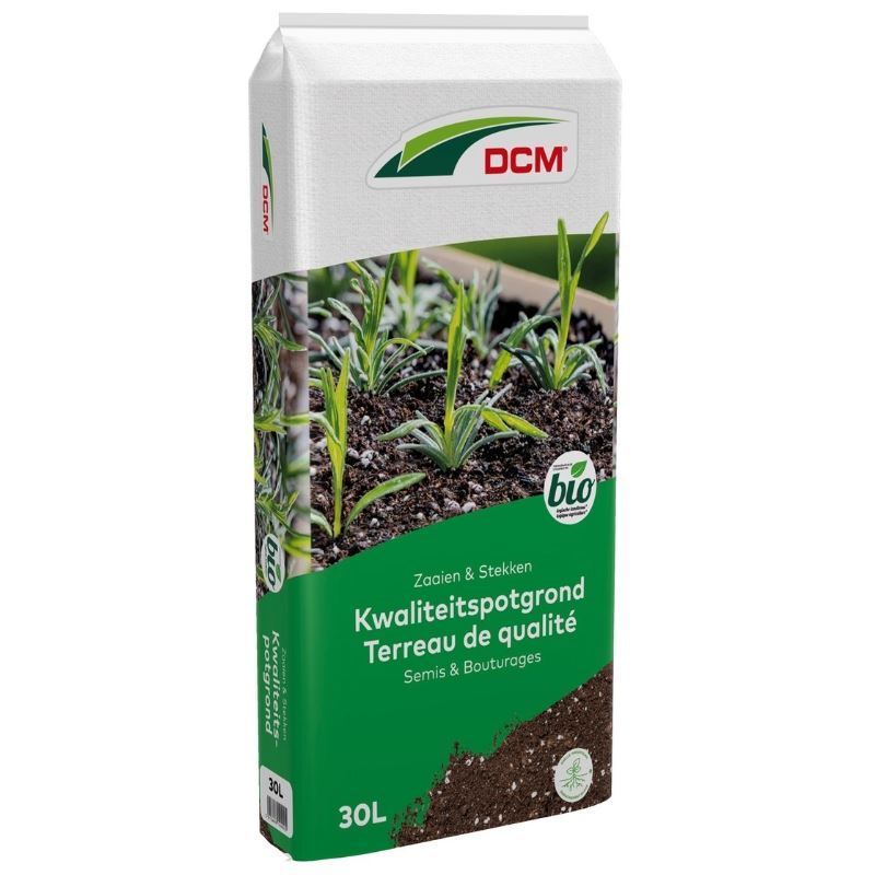 DCM potgrond voor zaaien & stekken - 30l (BIO)