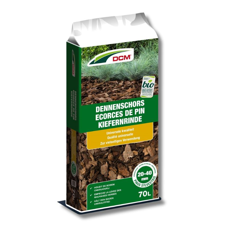 DCM dennenschors 'Pinus sylvestrus' 20-40 - 70L - bio