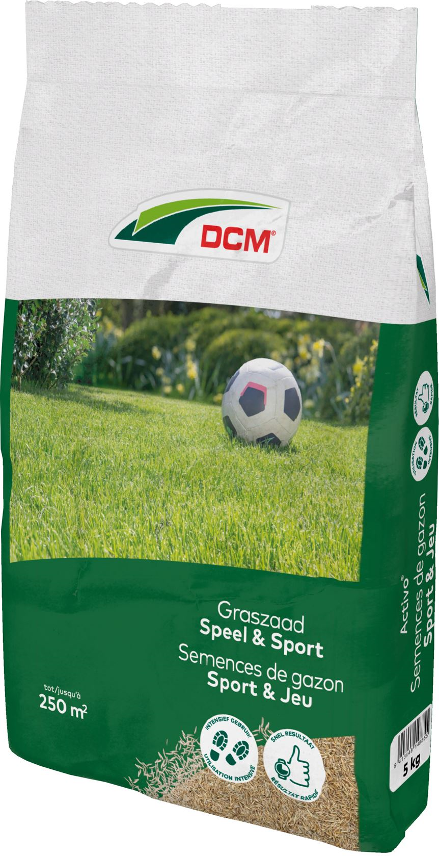 DCM graszaad 5kg tot 250m² - Speel & Sport - ijzersterk gazon