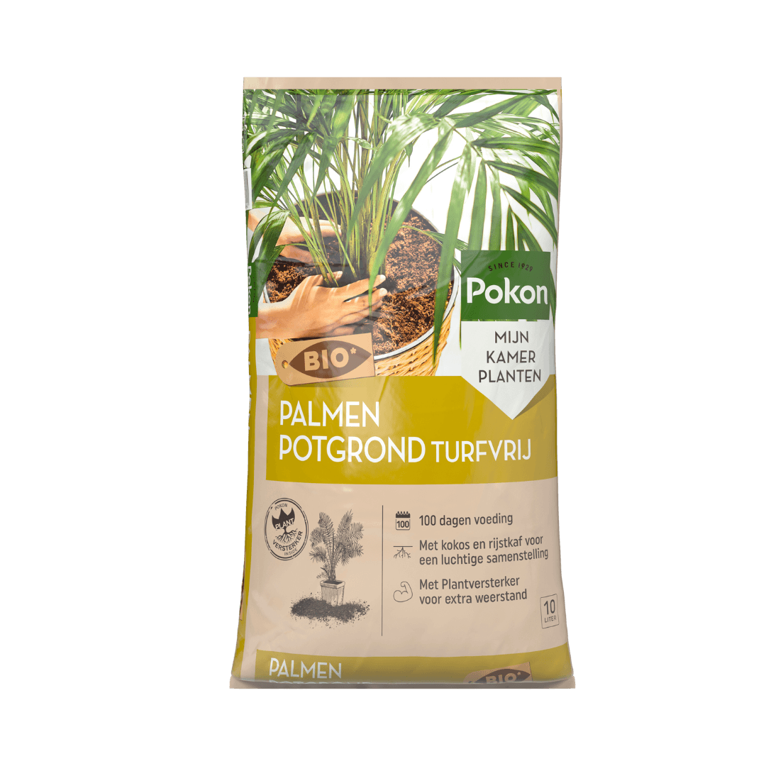 Pokon turfvrije bio potgrond voor palmen - 10L - 100 dagen voeding afbeelding