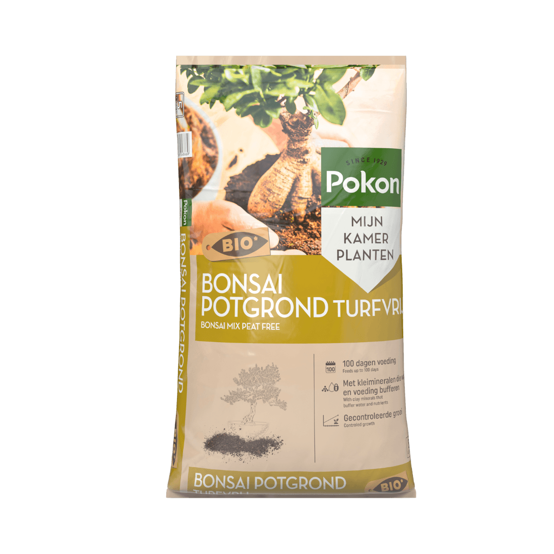Pokon Bio Bonsai Potgrond Turfvrij - 5 Liter - Met 100 dagen voeding afbeelding